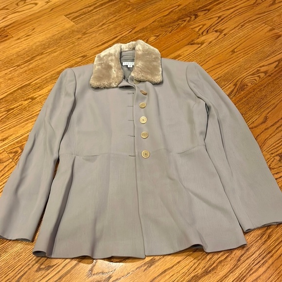 Barneys New York Jackets & Blazers - Barneys New York Woman’s Taupe Jacket Size 46/12